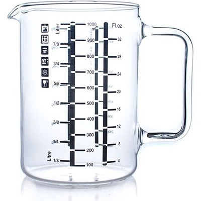 Simax Skleněná odměrka - 1000ml – Zboží Dáma