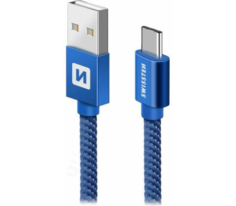 Swissten 71521208 USB / USB-C, 1,2m, modrý