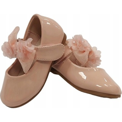 Miss balerínky laky mašličky tyl suchý zip růžové