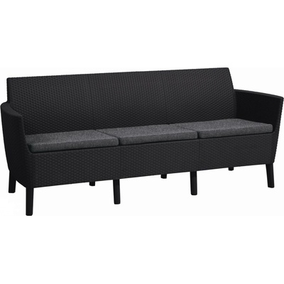 KETER SALEMO 3 seater sofa grafit – Zboží Dáma