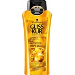 Schwarzkopf Gliss Kur Oil Nutritive regeneračný šampón s olejom proti lámaniu vlasov 400 ml