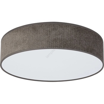 Image 1 of Duolla - LED таванно осветително тяло CORTINA LED/26W/230V пр. 30 см 4000K кафяв (DU605724)