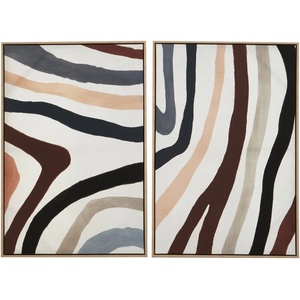 Premier Housewares Картини в комплект 2 бр. с включена рамка/върху платно 63x93 cm Astratto - Premier Housewares (5521107)