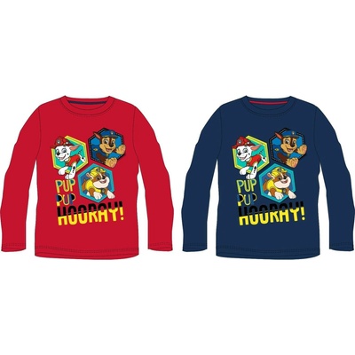 Paw Patrol tlapková patrola chlapecké tričko červená