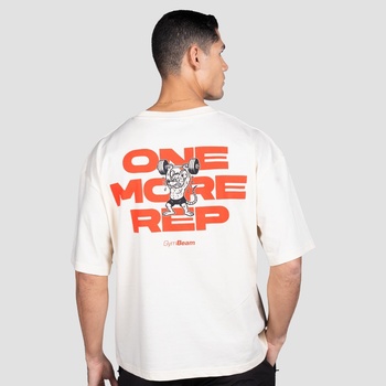 GymBeam Тениска GymRat Cream XL