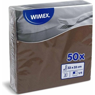 Wimex Obrúsok 2V hnedý 33x33cm 2 400 ks