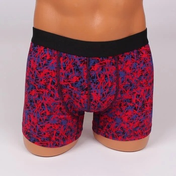 Image 1 of Ефектен мъжки боксер в синьо и червено