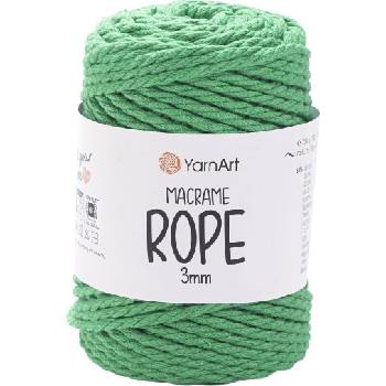 YARNART Macrame Rope 3 mm 63 m 759 Dark Green юта (Macrame Rope 3 mm 759)