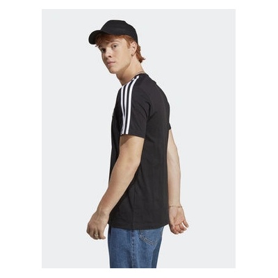 adidas T-shirt Essentials Single Jersey 3-Stripes T-shirt IC9334 černá
