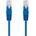 C-TECH CB-PP5-3B patch, Cat5e, UTP, 3m, modrý
