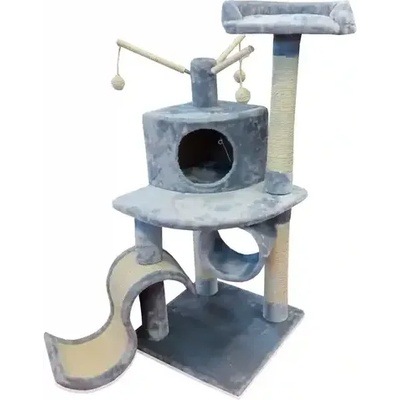 Pet Interest Многоетажна катерушка за котки 96x76x140 CM (2533)