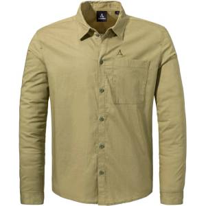 Schöffel Мъжка риза с копчета Schöffel Shirt Style Chanduy Shirt - Solid Olive - размер 58 (EU) (033-2490-0217)