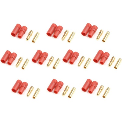 Fusion Konektor zlacený 3.5mm s plastovým krytem 10ks