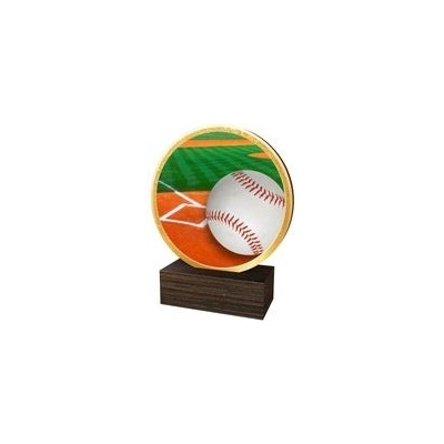 Poháry Bauer Dřevěná plaketa TFRW852 Baseball