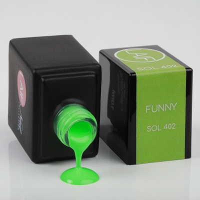 Laif Gel lak zelený SOL 402 Funny 10 ml