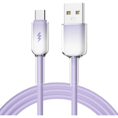 Enkay 129870 60W USB / USB Typ-C 1m fialový