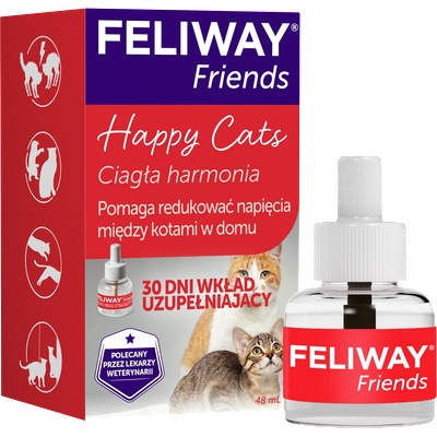 Ceva Animal Health Polska Sp. z o. o CEVA Feliway Friends пълнител 48 мл с феромон C. A. P