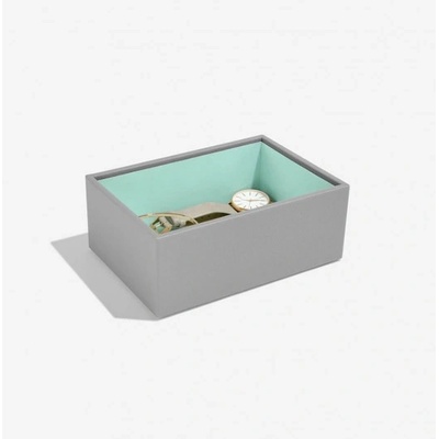 Stackers Grey & Mint Mini hlboká zásuvka 73535