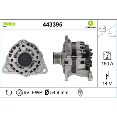 generátor VALEO 443395