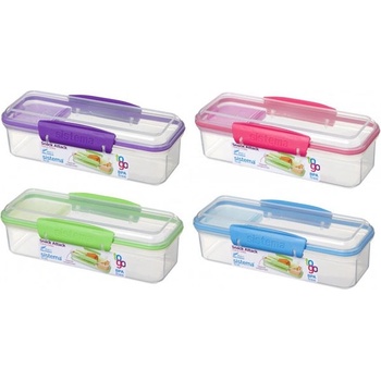 Sistema Malá krabička na svačinu růžová 410 ml