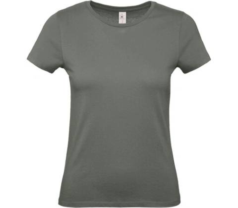 Dámske tričko B&C Basic kaki