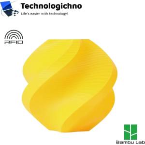 Bambu Lab PLA Basic Bambu Yellow Refill No Spool (A00-Y0-1.75-1000-SPLFREE)