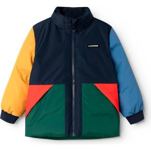 LIEWOOD Детско зимно яке LIEWOOD Kid's Bran Winter jacket - Classic Navy Multi Mix - размер 134 (EU) (703-7285-0220)