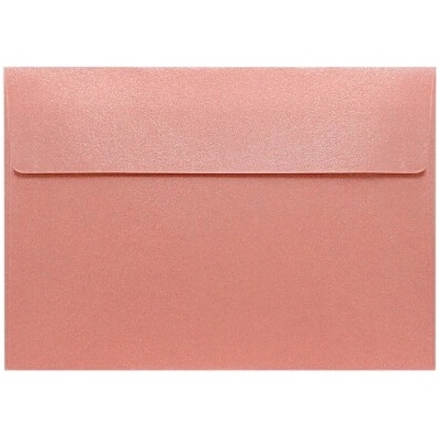 Metalická (perleťová) obálka ružová C5 (162x229mm) PS