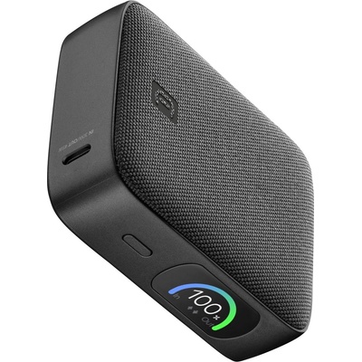 Cellularline Външна батерия 10000 mAh 45W TFT дисплей черна 15424