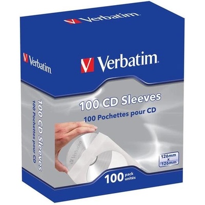Verbatim Плик за CD, 100 броя (049976)