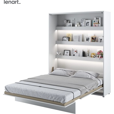 Dig-net nábytok Lenart Bed Concept BC-12p biely lesk