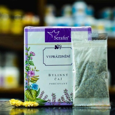 Serafin byliny Vyprázdnění bylinný čaj porcovaný 250 ml
