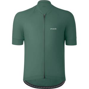 straede Мъжка фланелка с къс ръкав за колоездене straede Kaern Jersey Cycling jersey - Green (056-3736-0312)