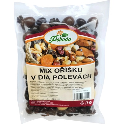Velkoobchod Pohoda Ořechy DIA mix250 g