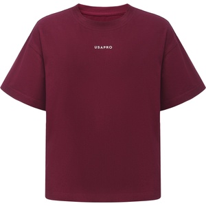 USA Pro Юношеска тениска USA Pro PRO Boxy Tee Juniors - Purple Potion