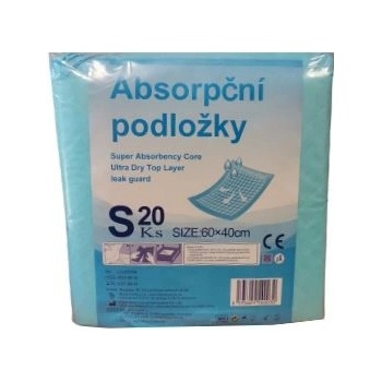 BabyOno Hygienická podložka na přebalování 20 ks 40 x 60