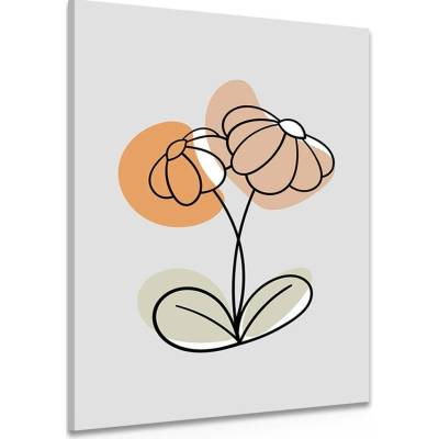Obraz minimalistický květ No1 - 40x60