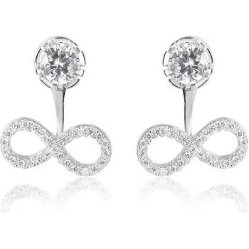 Silenti Jewelry Сребърни обеци "Свързаност