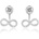 Silenti Jewelry Сребърни обеци "Свързаност