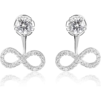 Silenti Jewelry Сребърни обеци "Свързаност