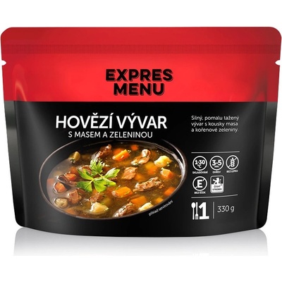 EXPRES MENU Говежди бульон със зеленчуци
