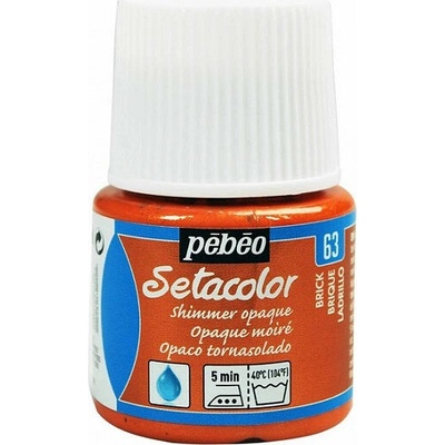 Pebeo Setacolor Opaque farba na textil Shimmer 45 ml medená
