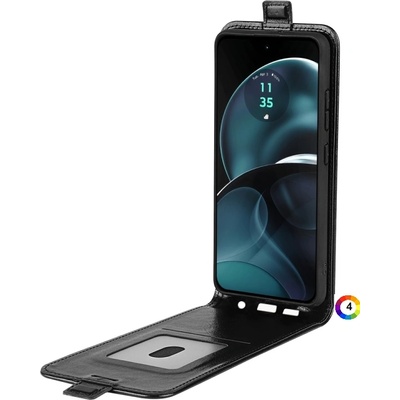 Motorola Moto G14 Flip3 Кожен Калъф и Скрийн Протектор