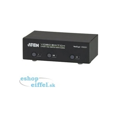 Aten VS-0201 2-Port VGA Switch with Audio