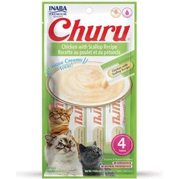 Churu Cat Chicken with Scallop 4 x 14 g