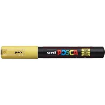 uni Декоративен маркер, 0, 7-1, 0 мм, UNI "Posca PC-1M", жълт 285007000 (285007000)