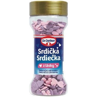 Dr. Oetker Srdíčka 40g - Dr. Oetker