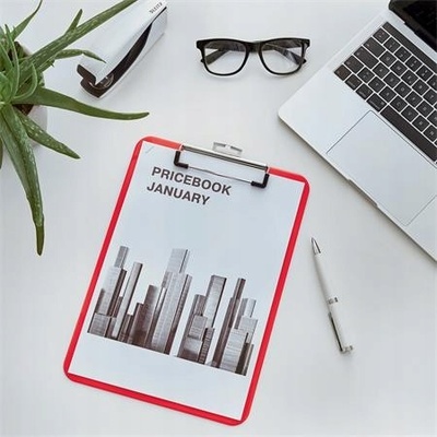 Leitz Wow A4 deska s klipem červená – Sleviste.cz