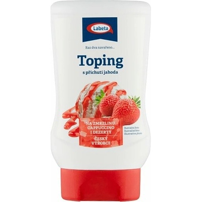 Labeta Toping s príchuťou jahoda 200 g