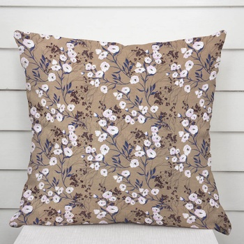 Biante PML-036 popínavé kvety na hnedom 35 x 45 cm